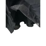 JS Collections JS Collection Black Shimmery Full Length A-Line Skirt Women's Size 8 Photo 3