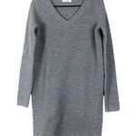 Jack by BB Dakota Jack Mini Sweater Dress Womens S Gray Merriweather Knit Cozy Minimalist Layering Photo 1
