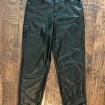 Divided H & M High Rise Soft Faux Leather Pants Black Size 6 Photo 0