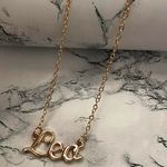 Leo Horoscope Letter Charm Pendant Necklace Gold Photo 5