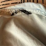 ZARA Light Blue Denim Top Medium Photo 6