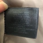 a.n.a faux fur trimmed tan wool pea coat size XL Photo 10