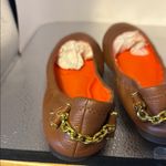 Ralph Lauren  Brown Leather Loafers with Minimalist Design Photo 6