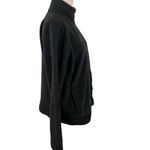 KAVU  Women's Black Fleece Full Zip Jacket Size X-Large Photo 4