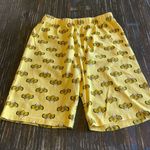 Disney Size XS The Lion King Simba Yellow Tight Fitting Biker Shorts EUC Photo 0