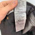 Levi's Premium Ribcage Straight Ankle Jean Wash Black Grey Denim 26 Photo 6