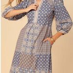 Hale Bob  Ariyanna Midi Jersey  Dress Blue Photo 0