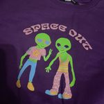 Urban Outfitters  Spaced Out Cropped Crew Neck Sweatshirt NWT Size S Photo 5