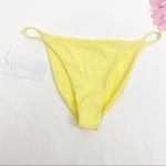 Fleur Swim Tulip Bikini Bottoms: Soleil Yellow Size XL Photo 2