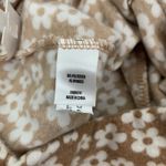 belle du jour  Flared Pants Medium Brown Floral Vintage Soft Knit Photo 5