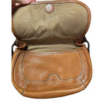 Banana Republic  Brown Pebble Leather Shoulder Bag Leather Photo 3