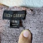Coco + Carmen hooded open front cardigan SZ:S/M Photo 5