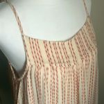 Kaitlyn Sleeveless Abstract Striped Flowy Boho Guaze Summer Tank Top Photo 3