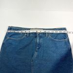 EXPRESS Vintage Y2K Stretch Denim Low Rise Mall Goth Micro Mini Skirt Size 5/6 Photo 8