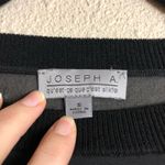 Jos. A. Bank Joseph A Black Sweater with Sheer Details Womens S Preppy Whimsigoth Pullover Photo 3