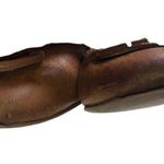 Tory Burch Minnie Brown Leather Slip On Ballerina flats Photo 6