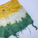 Levi's Vintage 90s Cut-Off Shorts Tie-Dye Distressed Women Beach Bum Hippie Boho Photo 5