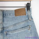 Madewell NEW  Baggy Straight Jeans in Earlhurst Wash: Ripped‎ Edition, 25 Photo 13