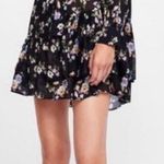 ZARA Floral Print Ruffle Flowy Mini Tie Dress Photo 0