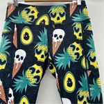 Constantly Varied Gear CVG Ice Cream Skulls Capri Crossfit Leggings Sz L Black Size L Photo 2