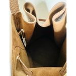 MANSUR GAVRIEL Hazelnut Brown Tan Cowhide Leather Soft Mini Bucket Bag Photo 9