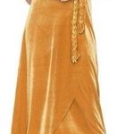 MISA Los Angeles NWT  Carolina Braided Wrap Maxi Dress in Coral Photo 1