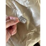 ANTHRACITE BROWN WHITE PRINT BUTTON FRONT LONG SLEEVE JACKET Women’s Size 8 Photo 2