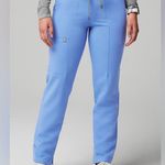 Fabletics Celi Blue Scrub Set- Vital Top & Ion Bottoms- Medium Photo 2
