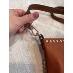 Stitch Fix Vegan Leather Bucket Bag Brown Photo 6
