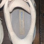 Hoka  One One Clifton 9 Blue beige running walking sneaker Womens 9 Photo 6