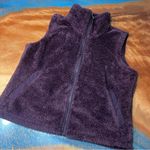 The North Face Deep Purple Fleece Vest soft XL full zip Photo 0