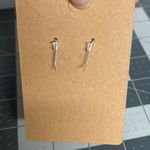 Handmade Y2K Fairycore Glitter Butterfly Statement Earrings Purple Blue Photo 3