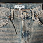 RE/DONE $299 NWT  70S LOOSE FLARE TINTED BLUSH JEANS SZ 25 Photo 3