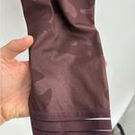 Sweaty Betty  Leggings activewear Maroon Camouflage workout 7/8 leggings medium Photo 4