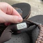 Volatile Brown Woven Platform Flip Flops Sandals Size 9 Photo 5
