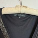 Funky Metal Chain Black Sleeveless Shirt Size M Photo 5