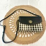 Spartina 449  Simone Phone City Market Crossbody Linen & Leather Bag Photo 1
