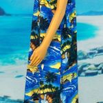 Rima Beachwear Caribbean Maxi Dress Coverup Terivoile Sleeveless Sundress Large Yellow Photo 2