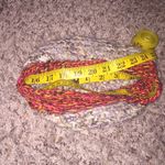 Gray & Red Cozy Fuzzy Warm Handmade Knit Hat NWOT Photo 9