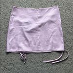 Pretty Little Thing  Pink Satin Bow Mini Skirt Photo 9