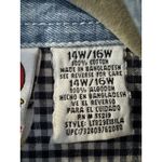 Vintage 2000 Looney Tunes Tweety Bird Gingham Shirt Women's 14W/16W Size 12 Photo 2