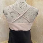 House of Harlow 1960 x Revolve two tone beige & black satin cutout slip dress M Size M Photo 4