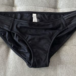 Seafolly  australia bikini bottoms black‎ NWOT SIZE US 12 Photo 0