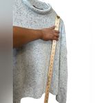 Everlane Women's Light Gray Speckled Turtleneck Cashmere,Size S Photo 5