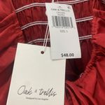 Red Oak & Trellis short dress with adjustable straps and elastic waistband Photo 2