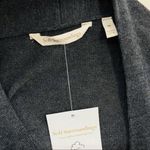 Soft Surroundings  Grey Sweater Dress Buckle Detail Womens Size Medium Photo 5