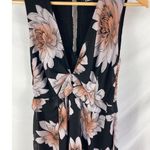 Lulus Serene Dreams Floral V Neck Maxi Dress Size Medium Photo 3