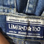 Limited Too  Denim Shorts with Pink Floral Embroidery Photo 8