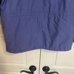 The North Face ‎ Hyvent  Women's Blue Black Full Zip Hooded Rain Jacket Coat Photo 8