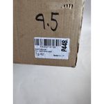 P448  Thea Glitter Casual Designer Sneakers White Silver Size 42 (9-9.5) NEW Photo 12